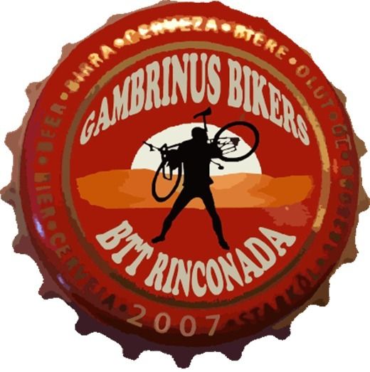 Logo GAMBRINUS BIKERS BTT RINCONADA