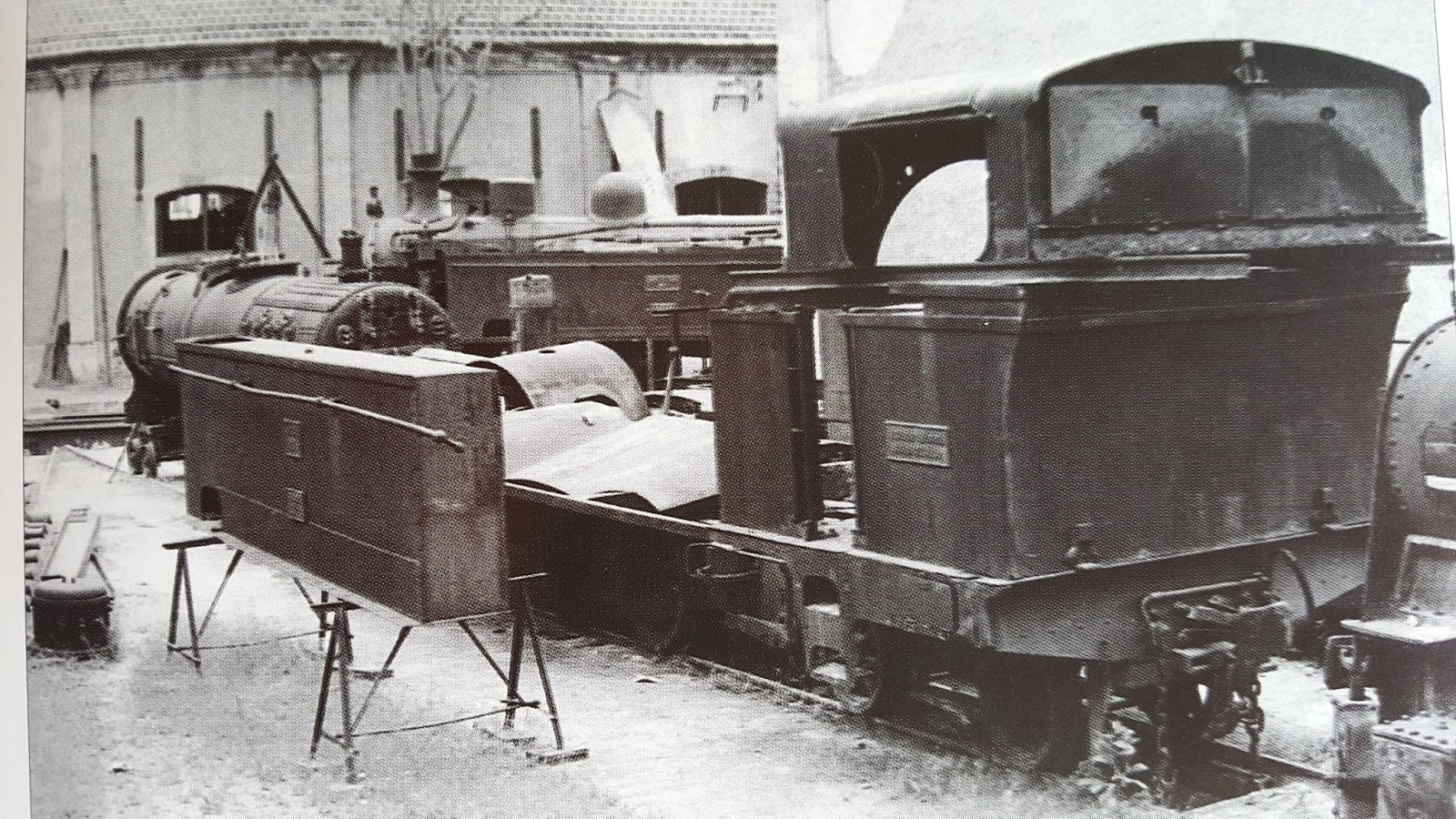 CA KM 965 SAN JUAN DE AZNALFARACHE ESTACION DEPOSITO Locomotora San Juan 1959 Wiseman